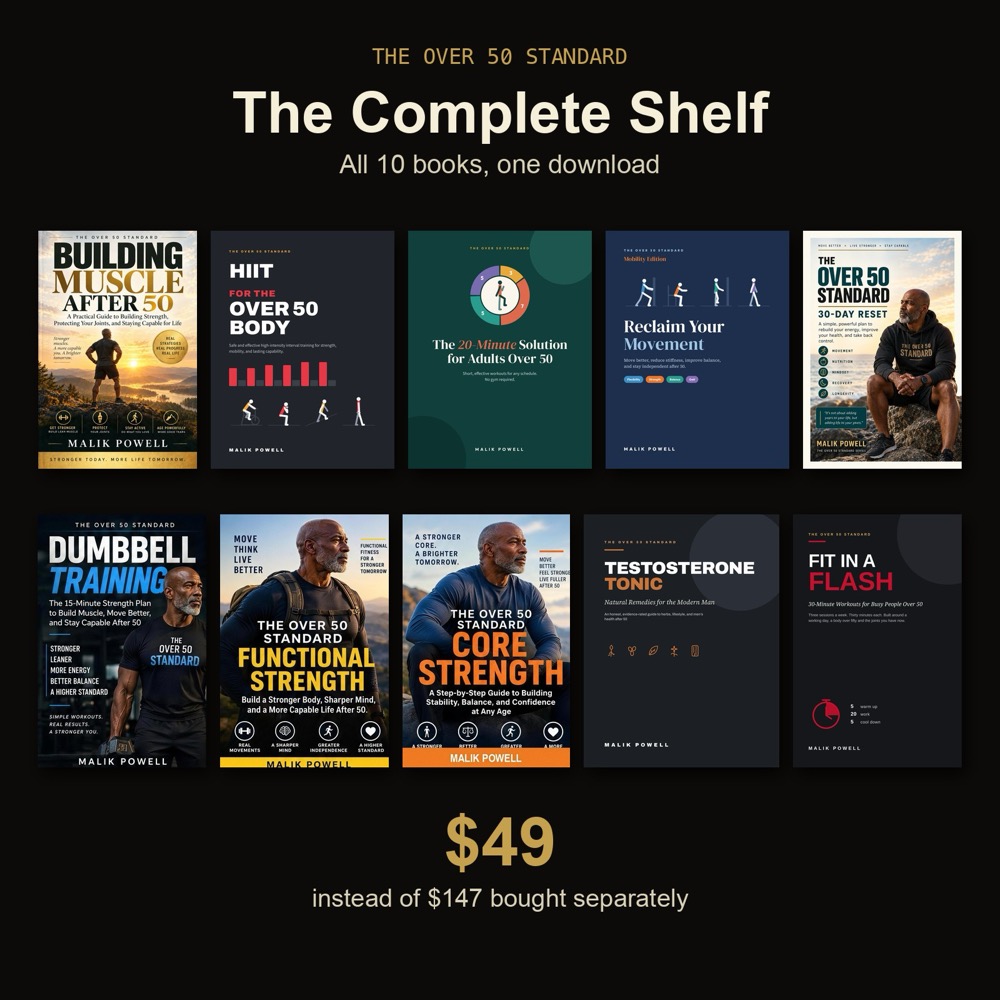 The Complete Shelf: all ten Over 50 Standard books for $49
