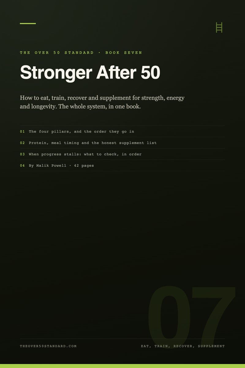 Cover of Stronger After 50, book 07 of The Over 50 Standard